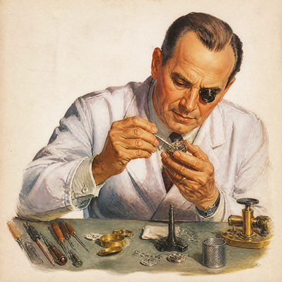The Watchmaker Shines The Timepiece